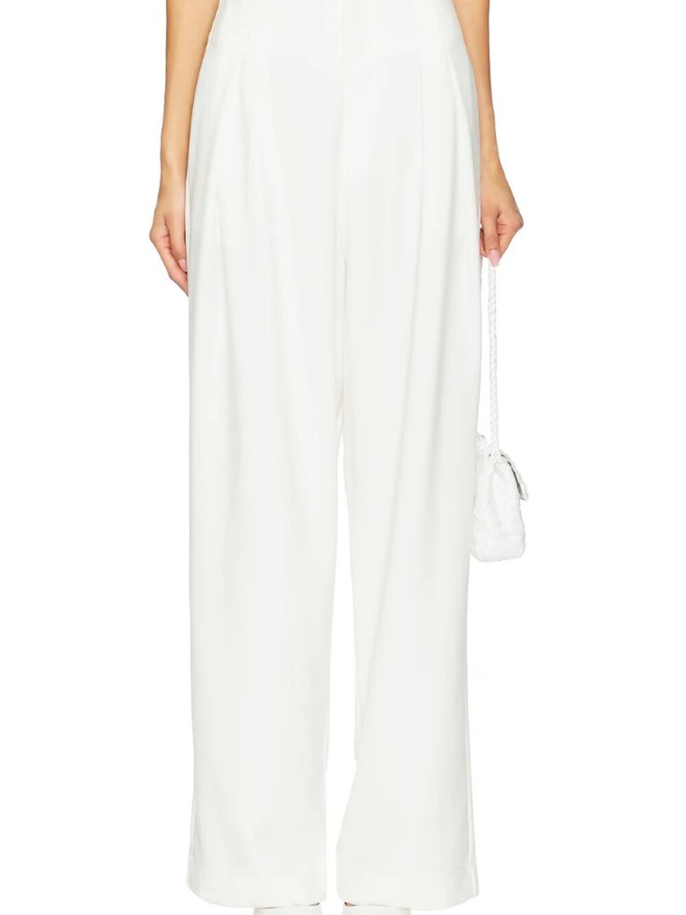 Nonchalant Label Emersyn Wool blend pleated Trouser Size Large NWT